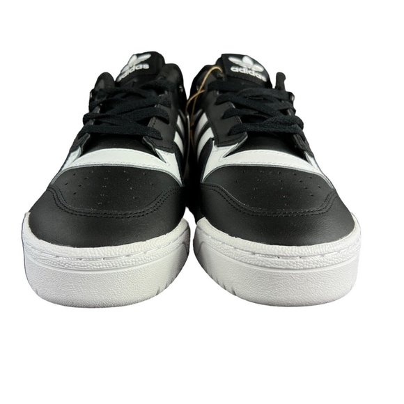 Adidas Rivalry Low J Core Black White Shoes IF5245 Youth Boy's Sizes 3.5-7 (GS) - Picture 2 of 9